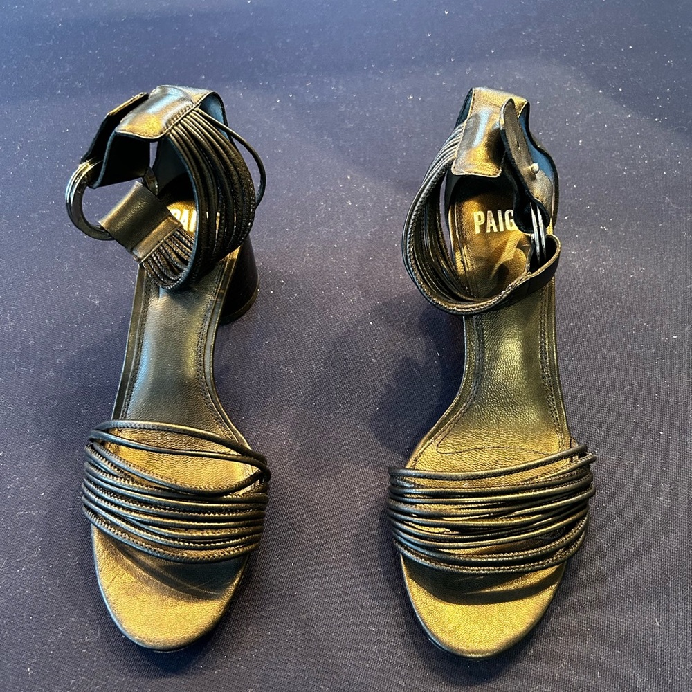 PAIGE block heel sandal